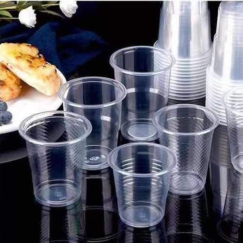 一次性杯子膠杯塑料杯批發餐飲杯加厚航空杯透明家用水杯整箱包郵